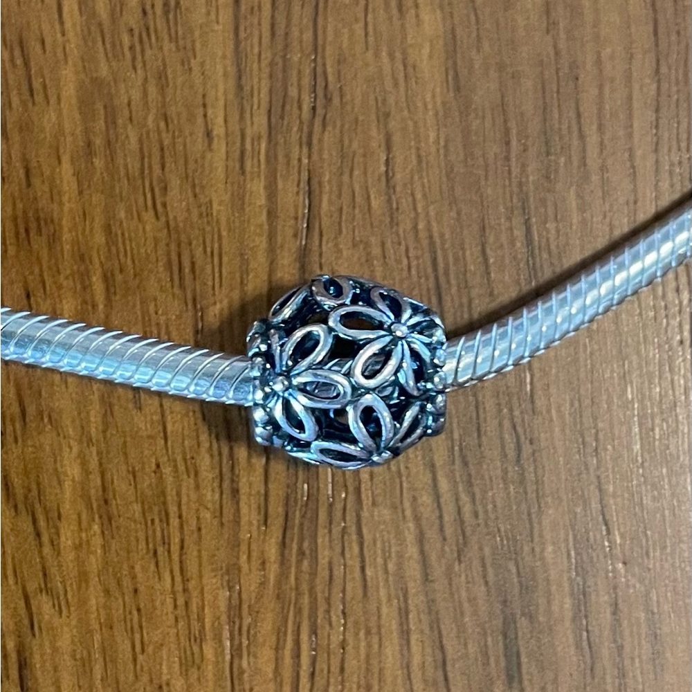 Pandora Wildflower Walk Openwork Charm